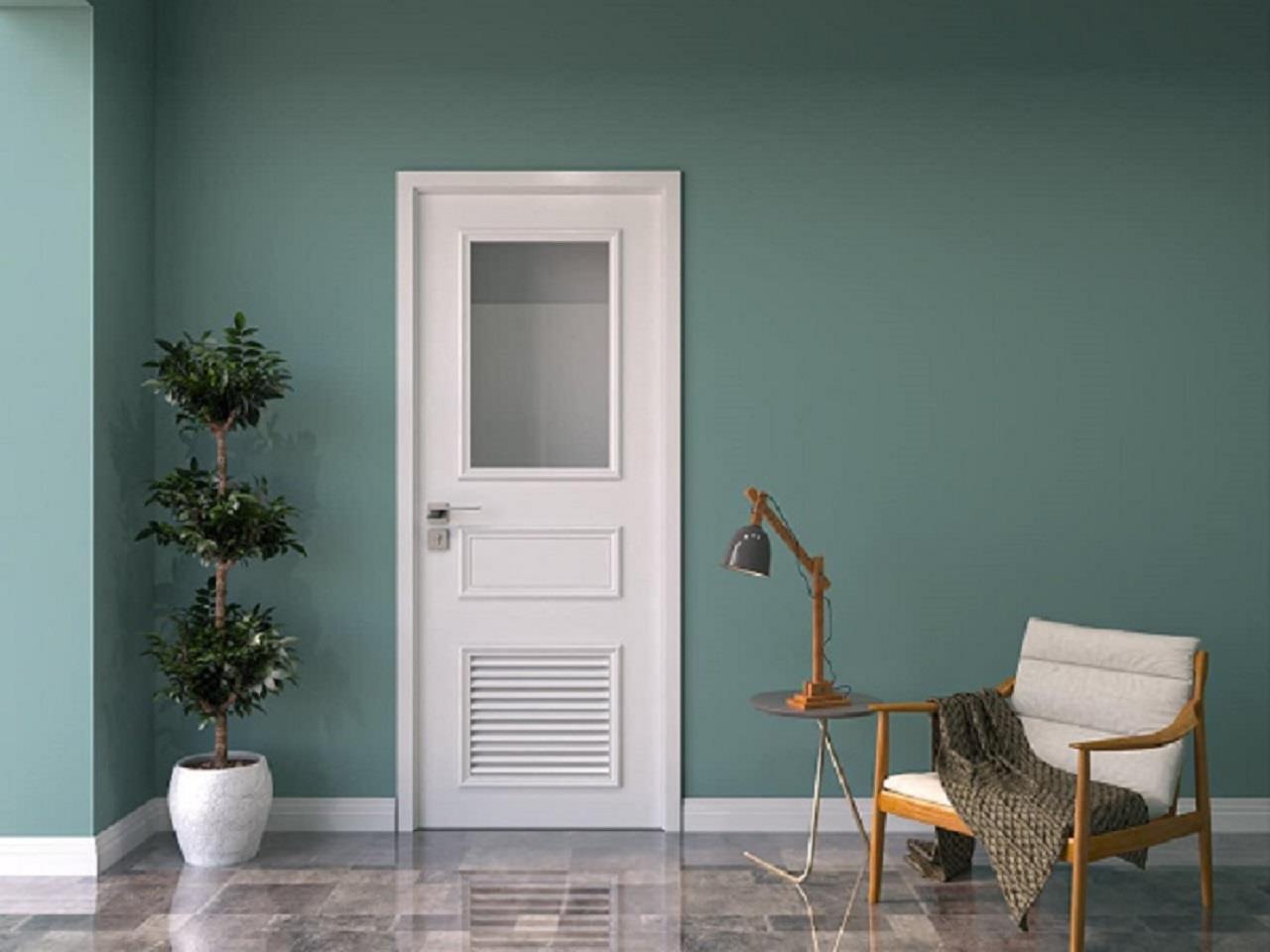 CỬA GỖ NHỰA  TRANG TRÍ KẾT HỢP
