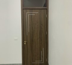 CỬA GỖ NHỰA TRANG TRÍ CHỈ NHÔM